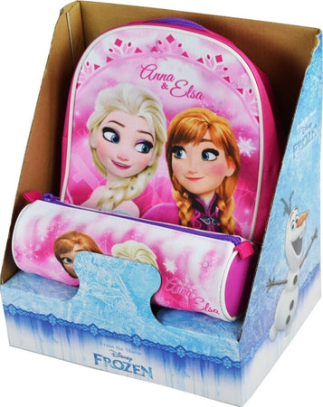 KIT FROZEN ZAINO + ASTUCCIO TOMBOLINO ELSA ANNA REGNO DI GHIACCIO DISNEY ASILO Cancelleria e prodotti per ufficio/Scuola e materiale didattico/Materiale scolastico/Cartelle e zaini per la scuola/Zainetti per bambini Trade Shop italia - Napoli, Commerciovirtuoso.it