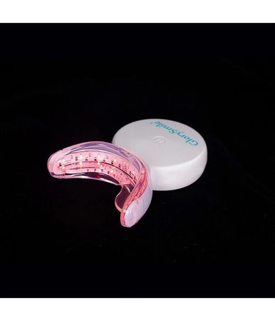 Kit Gel Sbiancante Denti Luce Led Rimozione Macchie Cura Odontoiatrica Avanzata