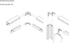 Kit-giunzione-angolo-Gea-Led-LUBIANA-PLUKIA-argento