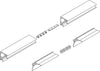 Kit-giunzione-lineare-Gea-Led-LUBIANA-PLUKIL-argento
