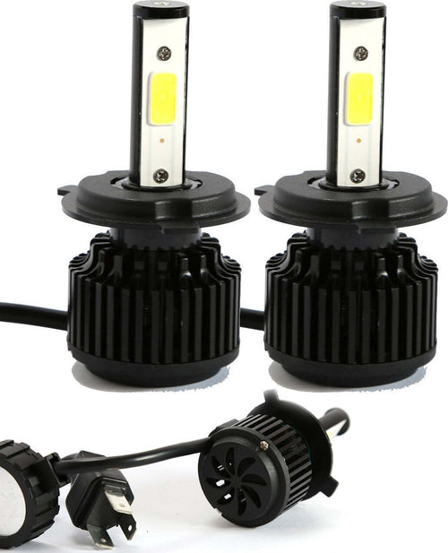 KIT H4 LAMPADE A LED CREE FULL LED 2600 LUMEN 6000K DIGITALE 12V 24V 24W AUTO Auto e Moto/Parti per auto/Luci lampadine e indicatori/Lampadine/Lampadine per esterno Trade Shop italia - Napoli, Commerciovirtuoso.it