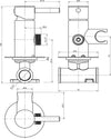Kit Idroscopino Acqua Calda e fredda con Shut-Off Azionamento a Leva Ottone Casa e cucina/Bagno/Accessori per il bagno/Accessori per il WC/Scopini e porta scopini Ogomondo - Martina Franca, Commerciovirtuoso.it