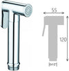 Kit idroscopino bidet in ottone con miscelatore