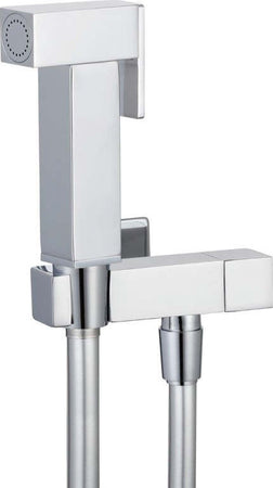 Kit Idroscopino Cromato Quadro Doccetta Per Wc Portatile Shut-Off Monogetto Con Leva Casa e cucina/Bagno/Accessori per il bagno/Accessori per il WC/Scopini e porta scopini Ogomondo - Martina Franca, Commerciovirtuoso.it