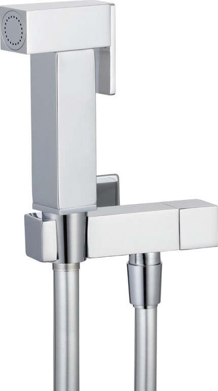 Kit Idroscopino Cromato Quadro Doccetta Per Wc Portatile Shut-Off Monogetto Con Leva Casa e cucina/Bagno/Accessori per il bagno/Accessori per il WC/Scopini e porta scopini Ogomondo - Martina Franca, Commerciovirtuoso.it