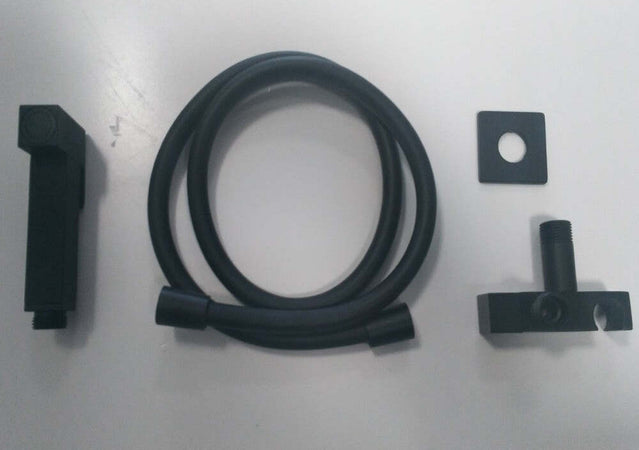 Kit Idroscopino Nero Quadro Doccetta Per Wc Portatile Shut-Off Monogetto Con Leva Casa e cucina/Bagno/Accessori per il bagno/Accessori per il WC/Scopini e porta scopini Ogomondo - Martina Franca, Commerciovirtuoso.it