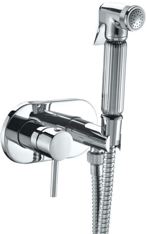 Kit igiene doccetta bidet idroscopino in ottone completo