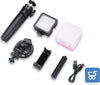 Kuxiu Video Conference Lighting Kit 12 LED Dimmable con Treppiede e Supporto Smartphone – USB-C Ricaricabile