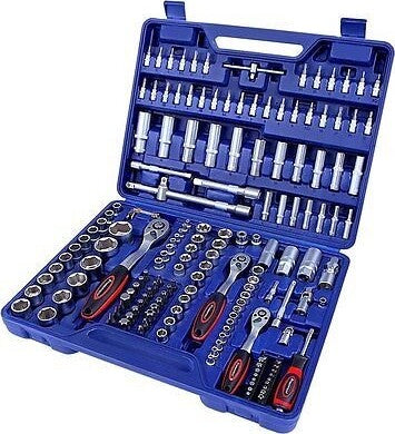 Kit Inserti + Bussole Boccole impronta torx esagonale con 3 cricchetti 171 pz Fai da te/Utensili elettrici e a mano/Utensili a mano/Chiavi e chiavi inglesi/Chiavi esagonali Trade Shop italia - Napoli, Commerciovirtuoso.it