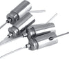 Kit Intec 6 Pezzi Cavi Di Acciaio per Pannello Ad Incasso 150cm Illuminazione/Illuminazione per interni/Lampadari lampade a sospensione e plafoniere/Plafoniere Liquidator Italia - Nicosia, Commerciovirtuoso.it