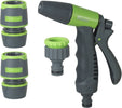 KIT IRRIGAZIONE CON PISTOLA RACCORDI PRESA RUBINETTO CON RIVESTIMENTO SOFT TOUCH Giardino e giardinaggio/Attrezzi da giardino e attrezzature per l'irrigazione/Attrezzature per l'irrigazione/Irrigatori Trade Shop italia - Napoli, Commerciovirtuoso.it