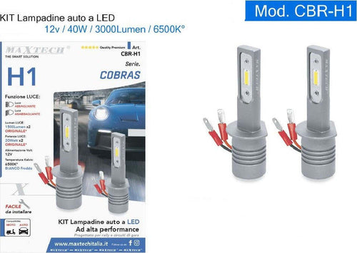 Kit Lampadine Lampade Auto Moto A Led H1 12v 40w 3000lm Luce Fredda 6500k Cbr-h1 Auto e Moto > Auto > Moto > Illuminazione Auto > Illuminazione e Elettronica Trade Shop italia - Napoli, Commerciovirtuoso.it