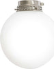 Kit-Luce-Vetro-Bianco-Sfera-Piccola-Con-Portalampada-Ottone-Brunito