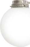 Kit-Luce-Vetro-Bianco-Sfera-Piccola-Con-Portalampada-Ottone-Lucido