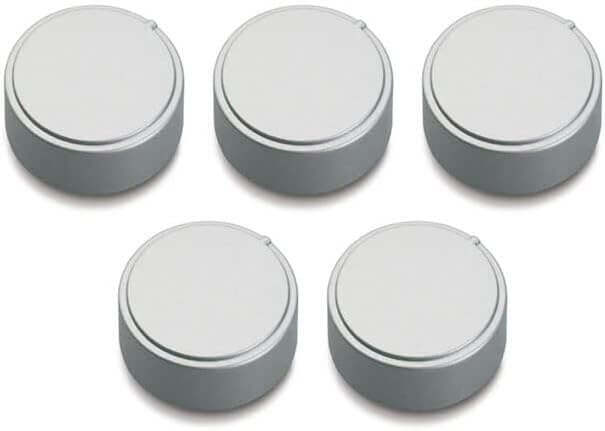 Kit Manopola Inox Adattabile Ariston 5pezzi C00111686