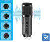 Kit Microfono a Condensatore Cardioide per Podcasting Voice Over Streaming YouTube per Computer Desktop Laptop MAC o Windows Android iOS USB