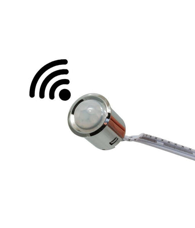 Kit Mini Interruttore Sensore Movimento Infrarossi 12v 24v Pir 100w Strisce Luci Led