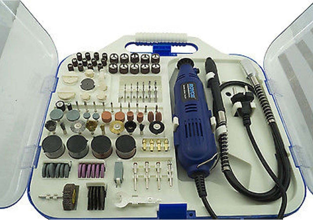 KIT MINI TRAPANO MINIUTENSILE ROTATIVO MINITRAPANO DREMEL CON 163 ACCESSORI 300W Fai da te/Utensili elettrici e a mano/Utensili elettrici/Trapani/Trapani avvitatori Trade Shop italia - Napoli, Commerciovirtuoso.it