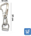 Kit Moschettone Carabelli 22 Kn Lega Climbing Chiusura catch-free Chiusura Automatica Doppia Leva