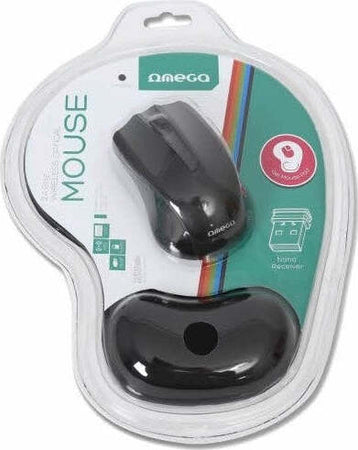 KIT MOUSE WIRELESS 1000DPI 2,4GHZ E TAPPETINO POGGIAPOLSI GEL NERO omega Elettronica/Informatica/Accessori/Tastiere Mouse e periferiche di input/Mouse Trade Shop italia - Napoli, Commerciovirtuoso.it