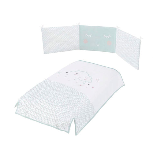 Kit Piumone + Protettore Culla Lili Micuna