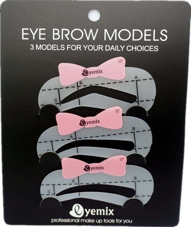 KIT OCCHI SOPRACCIGLIA MINISTAR EYELINER STENCIL PENNELLO APPILCATORE GEL FORME Bellezza/Trucco/Occhi/Matite Trade Shop italia - Napoli, Commerciovirtuoso.it