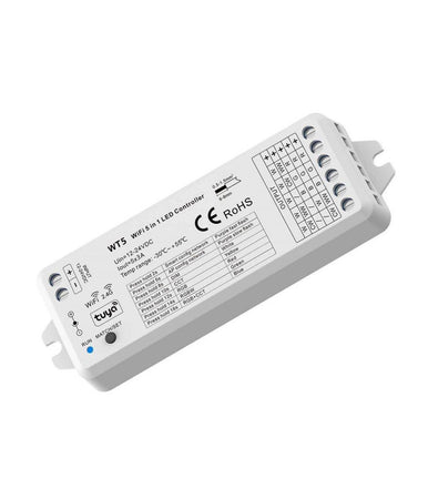 Kit Pannello Ultra Slim Led 94w Centralina Smart Wifi 24v Rgb+4000k Rgbw Alexa Google