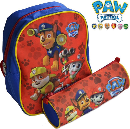 KIT PAW PATROL CUCCIOLI ASILO ZAINO + ASTUCCIO TOMBOLINO BAMBINI SCUOLA CARTONI Cancelleria e prodotti per ufficio/Scuola e materiale didattico/Materiale scolastico/Cartelle e zaini per la scuola/Zainetti per bambini Trade Shop italia - Napoli, Commerciovirtuoso.it