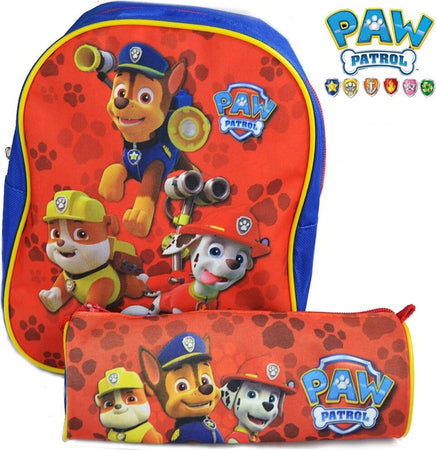 KIT PAW PATROL CUCCIOLI ASILO ZAINO + ASTUCCIO TOMBOLINO BAMBINI SCUOLA CARTONI Cancelleria e prodotti per ufficio/Scuola e materiale didattico/Materiale scolastico/Cartelle e zaini per la scuola/Zainetti per bambini Trade Shop italia - Napoli, Commerciovirtuoso.it