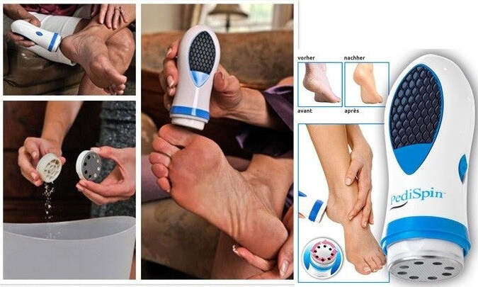 Kit Pedicure Per Pelle Secca E Calli Cura Del Piede Con 2 Accessori Pedi Spin Bellezza/Manicure e pedicure/Strumenti e accessori/Lime per pedicure Trade Shop italia - Napoli, Commerciovirtuoso.it