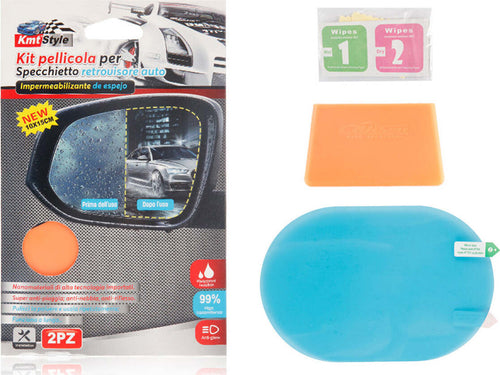 Kit-Pellicola-Antipioggia-Per-Specchietto-Retrovisore-Auto-Misura-15X10cm-Carall