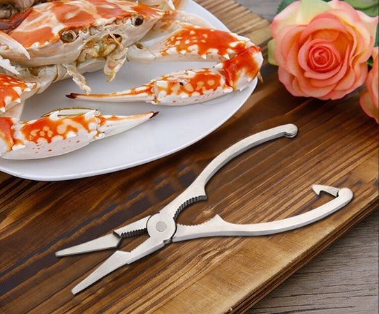 KIT PER CROSTACEI PINZA SCAVINO APRI ARAGOSTA GRANCHIO ASTICE CUCINA CASA Casa e cucina/Utensili da cucina/Utensili per frutti di mare Trade Shop italia - Napoli, Commerciovirtuoso.it