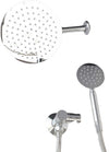 Kit per doccia completo con soffione doccia, doccetta e supporto a presa acqua