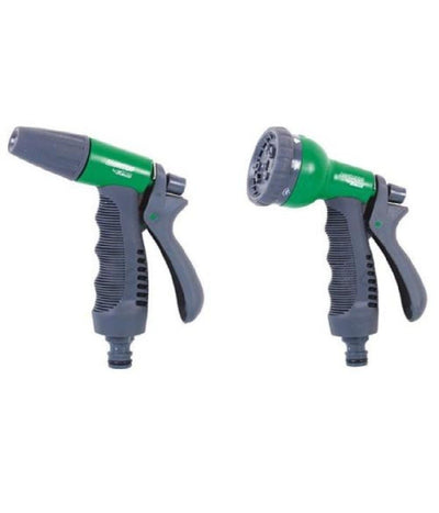 Kit Per Irrigazione Giardino Doppia 2 Pistola Doppio Getto D'acqua Annaffiare