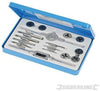 Kit per la filettatura meccanica Silverline 16 pezzi