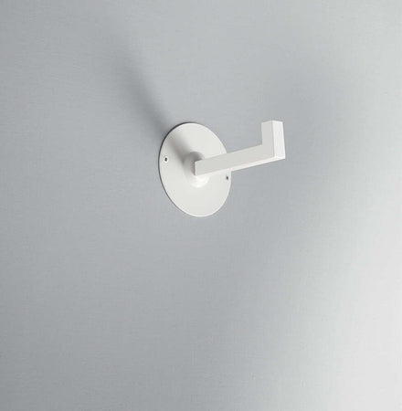 Kit-Per-Lanterna-6834Blc-Gancio-A-Parete-Bianco-Opaco-E-Cavo-Per-Sospensione