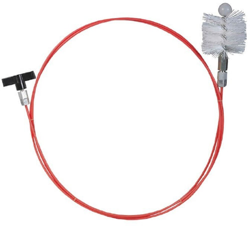 Kit Per Pulizia Canne Fumarie Composto Da Asta Flessibile, Manopola In Plastica E Scovolo In Nylon 14805005