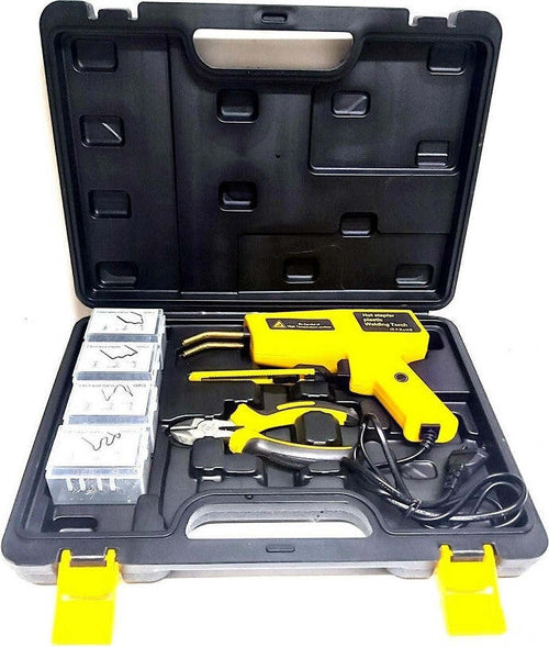 Kit Pistola Saldatrice Saldatura Plastica 200w Riparazione Paraurti Auto 400pz Fai da te/Utensili elettrici e a mano/Utensili elettrici/Attrezzature per saldatura e dissaldatura/Saldatori a pistola e saldatrici/Pistole Trade Shop italia - Napoli, Commerciovirtuoso.it