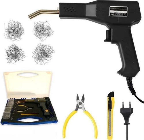 Kit Pistola Saldatrice Saldatura Plastica 70 W Riparazione Paraurti Auto 200pz Fai da te/Utensili elettrici e a mano/Utensili elettrici/Attrezzature per saldatura e dissaldatura/Saldatori a pistola e saldatrici/Pistole Trade Shop italia - Napoli, Commerciovirtuoso.it
