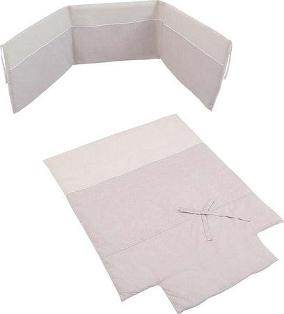 Kit-Piumone-+-Paracolpi-Lettino-120-x-60-cm-Nature-Micuna