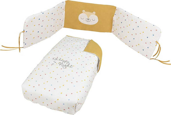Kit Piumone + Paracolpi Lettino Happy Micuna Casa e cucina/Tessili per la casa/Biancheria per culle e lettini/Biancheria bebè/Completi da lettino con sbarre La Casa Del Bebè - Napoli, Commerciovirtuoso.it