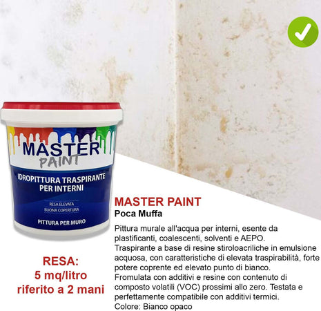 Kit-Poca-Muffa-per-4/5-mq:-Muffa-Ko-lt.1-+-Kalorfix-lt.1-+-TermicaMix-lt.1-+-MasterPaint-lt.1