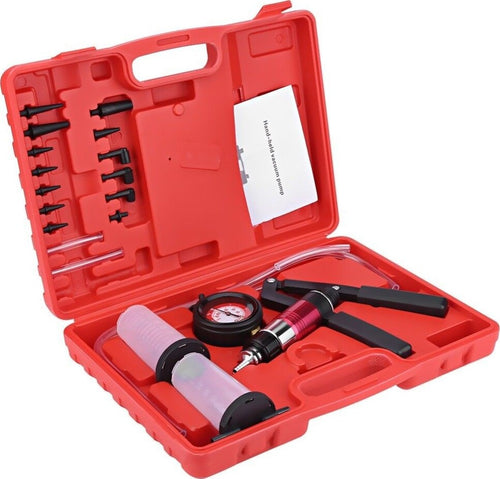 KIT POMPA DA VUOTO MANUALE PER SPURGO FRENI FRIZIONE AUTO MOTO TESTER Auto e Moto/Attrezzi per veicoli/Attrezzi per freni/Apparecchiatura per spurgo freni Trade Shop italia - Napoli, Commerciovirtuoso.it