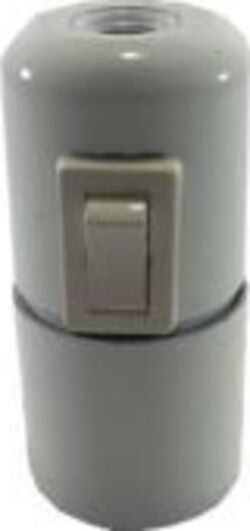 Kit portalampada E27 in bakelite con interruttore bianco Illuminazione/Illuminazione per interni/Lampade/Basi per lampade Led Mall Home - Napoli, Commerciovirtuoso.it