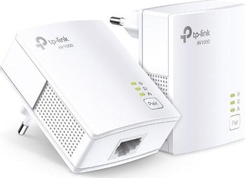 Kit-Powerline-AV1000-1-Porta-Gbit-Plug-&-Play-TL-PA7017-KIT-Tp-Link