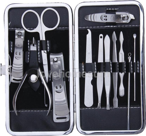 Kit Professionale Manicure Pedicure unghie Set 12 Pezzi Idea Regalo Estetista Bellezza/Manicure e pedicure/Strumenti e accessori/Kit pedicure e manicure Trade Shop italia - Napoli, Commerciovirtuoso.it