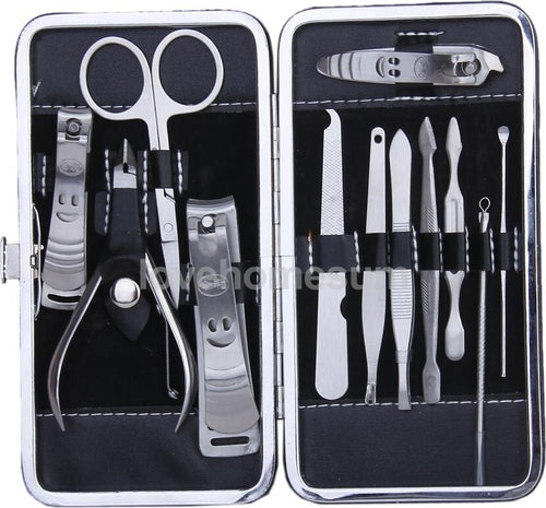 Kit Professionale Manicure Pedicure unghie Set 12 Pezzi Idea Regalo Estetista Bellezza/Manicure e pedicure/Strumenti e accessori/Kit pedicure e manicure Trade Shop italia - Napoli, Commerciovirtuoso.it