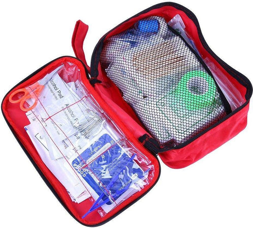 KIT PRONTO PRIMO SOCCORSO COMPLETO CON BORSA PER AUTO MOTO CASA FAI DA TE Auto e Moto/Accessori per auto/Accessori di emergenza/Kit di pronto soccorso Trade Shop italia - Napoli, Commerciovirtuoso.it