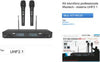 Kit Radiomicrofoni Wireless 2 Canali Uhf Ricevitore Display Digitale Maxtech Kit-mic01 Elettronica e telefonia > Accessori Audio e Video > Microfoni Trade Shop italia - Napoli, Commerciovirtuoso.it