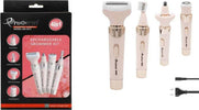 Kit-Rasoio-Rifinitore-Depilatore-Da-Donna-Ricaricabile-Elettrico-4-In-1-Gm-3074